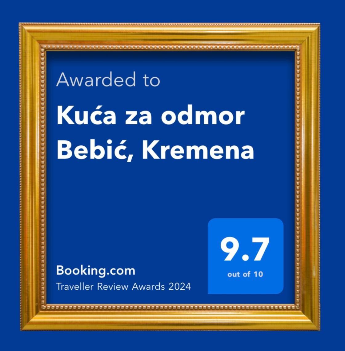 Kuca Za Odmor Bebic, Kremena Villa เคล็ค ภายนอก รูปภาพ